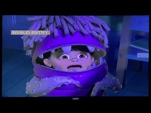 Monsters Inc 2002 DVD THX🎇Sulley Scare Boo😾👿🐓🐓🐓🐓🐓👿📀📺TV VIZIO📺Blafk Divafind🎇