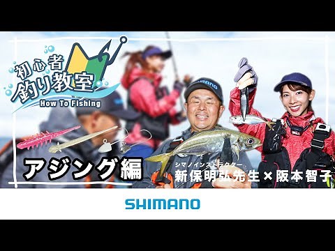【アジング初心者必見】シマノ初心者釣り教室 アジング編 ～本命を釣りたいソルトルアー初心者のための魚種別ガイド～【釣り初心者】