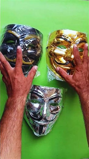 🎭 Pack of 3 Hacker Masks Unboxing + Surprise Item Reveal! 😱🎁 #shorts