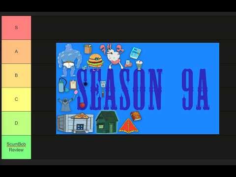 Reviewing and Ranking My SpongeBob Reviews: Season 9A