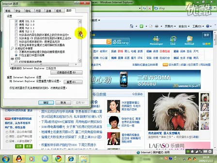 IE选项的高级设置