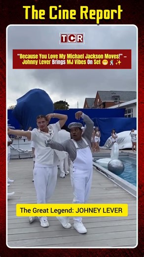 The Cine Report on Instagram: "🎬 “Because You Love My Michael Jackson Moves!” — Johnny Lever Brings MJ Vibes On Set 😁🕺✨ Comedy legend Johnny Lever once again proved why he’s an entertainer beyond limits! The actor shared a fun on-set video where he’s seen channeling his inner Michael Jackson, pulling off those iconic dance moves with his signature comic charm. Fans couldn’t get enough of his infectious energy, blending humor and rhythm in perfect sync. Whether it’s acting, mimicry, or dancing