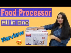 How to use Food Processor | Electric Food Processor Review | Cook With Monika