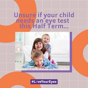 Unsure if you need to book your child in for an eye test this Half Term? This might help you out  Book your child's FREE eye test now  visionexpress.com #halfterm | Vision Express | Facebook