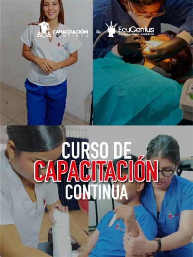 El futuro no espera a quienes dudan; pertenece a quienes deciden actuar. Si tu vocación es cuidar, asistir y marcar la diferencia en la vida de las personas, este es el momento de dar el primer paso. En EcuGenius podrás prepararte en nuestras carreras del Área de Salud: 🩺 Auxiliar en Enfermería y Farmacología 🧪 Laboratorio Clínico 🏥 Instrumentación Quirúrgica 💪 Fisioterapia y Rehabilitación 💊 Farmacia y Administración de Medicamentos 🦷 Odontología e Higienista Dental Con formación práctica