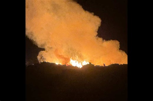 Firefighters battling one-acre blaze at Bonneville County Hatch Pit - East Idaho News