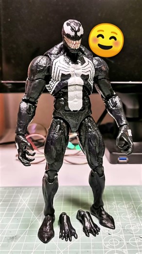 Venom Foot Mod Marvel Legends Hasbro Pulse Action Figure Fix Custom Upgrade