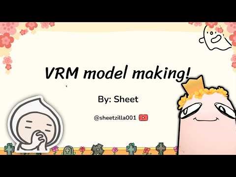 VRM Model tutorial | Blender and VSeeFace