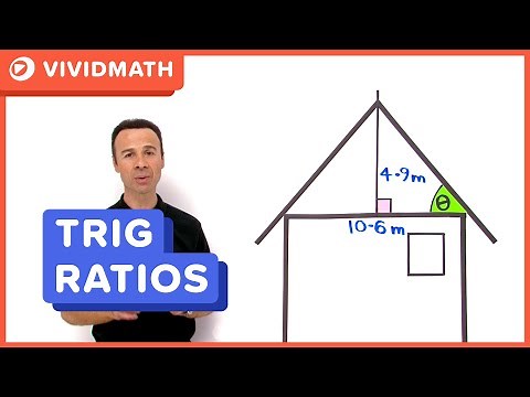 Trigonometric Ratios: Word Problem - VividMath.com