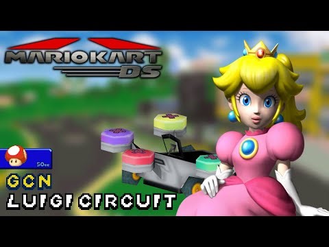 Mario Kart DS - 50cc - Peach - ROB-BLS - GCN Luigi Circuit | Ep. 3380
