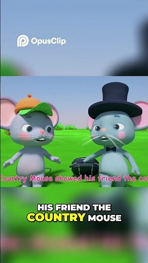 City Mouse Meets Country Mouse A Tale of Friendship