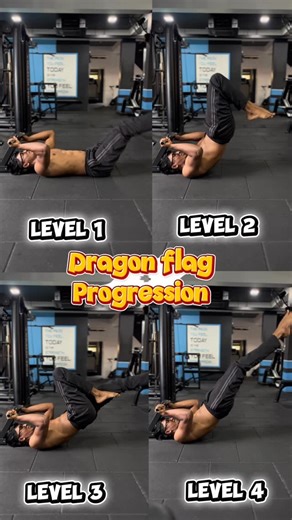 Surya Narayanan | Online Fitness Coach on Instagram: "The dragon flag is a full-body tension exercise where your torso becomes a single, unwavering beam. Only your upper back and shoulder blades stay anchored on the bench; everything else floats like a disciplined stormcloud held together by pure muscular intent. What’s happening inside the movement: • Core (front + deep layers): Your rectus abdominis, obliques, and especially the deep transverse abdominis fire together to create a rigid “body s