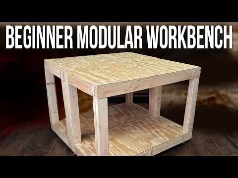Build a Modular Workbench with 2x4s (Measurements Included)