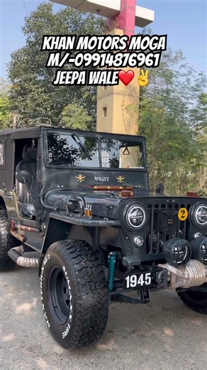 Landi jeep best modified | Khan Motors Moga |M/-09914876961 #khanmotorsmoga #jeep #willy #youtube