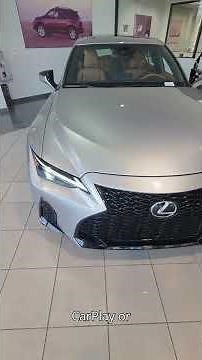 Inside the 2025 Lexus IS 350 | 311 HP, V6 Power, Atomic Silver Finish