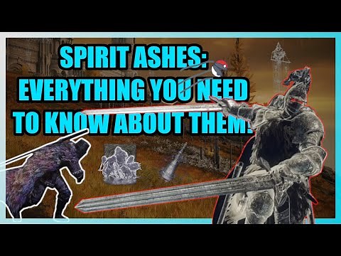 Everything you need to know about SPIRIT ASHES - Elden Ring BEGINNER'S GUIDE