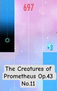 Piano Tiles 2 UMod BBC • The Creatures of Prometheus Op.43 No.11