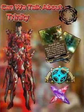 Trinity Build Still GOATED 👀🔥 | Old Peace #warframe #trinity #warframebuilds #warframecommunity