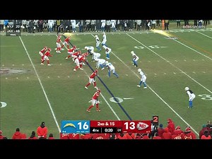 Derwin James knocks the Chiefs out of playoff contention with an Interception