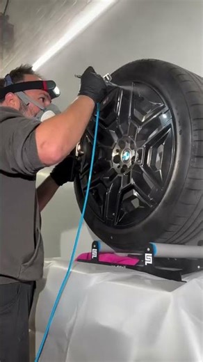 Our Wheel & Caliper coating keeps every detail spotless and easy to clean. #ceramicpro#wheelcoating