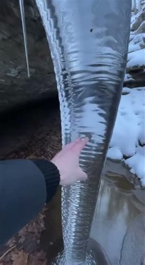 Nature's Secret Sculpture: Alien Ice?