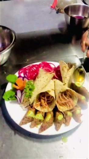 English veg tables seekh kabab