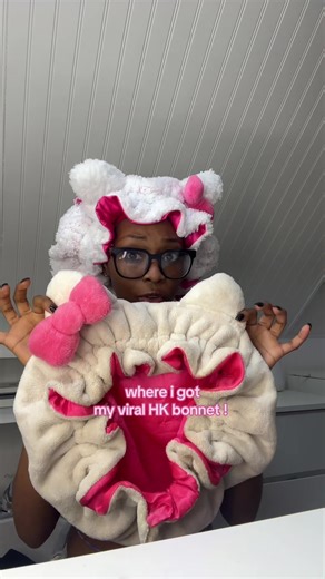 where i got my viral hello kitty bonnet ! #hellokitty #fyp #hellokittygirl #girly #viral