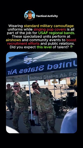 US Air Force Band Performs Live #military