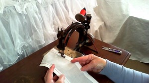 1.1K views · 29 reactions | Marketed as the "automatic noiseless sewing machine" this c. 1887 treadle machine is a dream to sew on. The wheel must be moved away from the operator to start sewing while treadling with your feet at the same time. Vintage machines are a great conversation starter at displays so we hope you enjoyed seeing this machine in action. | Angel Gowns Australia Inc. | Facebook