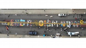 Roanoke street to stay closed to preserve 'End Racism Now' mural