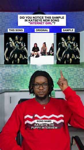 Did You Notice The Sample In This Katseye “Internet Girl" #shorts #katseye #music