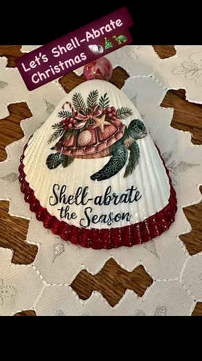 🎄🐚 Shell-abrate Christmas with these local Oak Island shell ornaments! Featuring our beloved North Carolina state bird, the cardinal, cute turtles, and a festive pickleball Santa, these ornaments are a must for your holiday decor! Let’s shell-abrate and decorate the Christmas tree together! Keep shelling! 🌟❤️ #ShellabrateChristmas #OakIsland #LocalLove #HolidayDecor#shellcrafts #oakislandnc #coastaldecor #southportnc #oakislandshells | Oak Island Shells