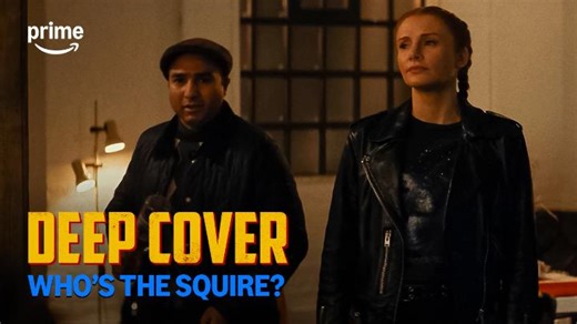 Major dedication to the role right here. #DeepCover | Prime Video MY