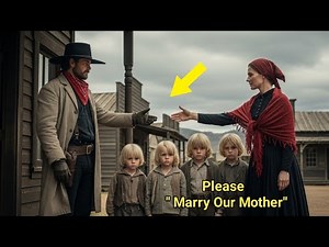 Lonely Cowboy Bought a Family of 6 From Drunk Husband—Then One Whispered "Please, Marry Our Mother"