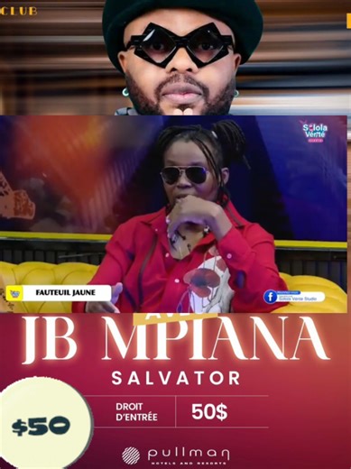 Concert JB Mpiana 2026 à L'Atmosphère Kinshasa