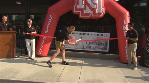 Ribbon cutting held at newly renovated West View Elementary school