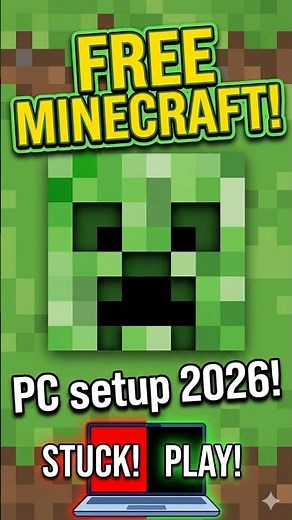 How to Get Minecraft on PC for Free (2026) | Full Step-by-Step Guide