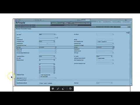 HFTI - INQUIRY ON FINANCIAL TRANSACTIONS IN FINACLE IN BANKING .