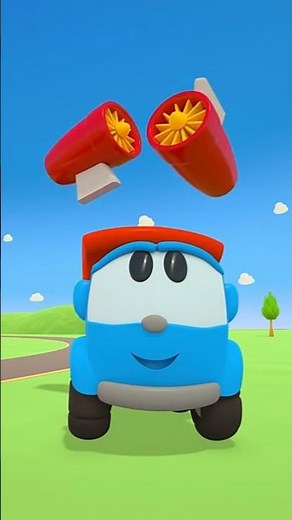 Leo the Truck Full Episodes Cartoons for Kids. Street Vehicles & Toy Trucks for Kids