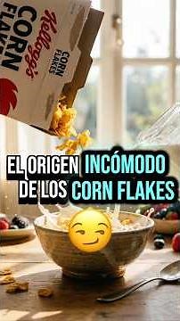 El origen INCÓMODO de los Corn Flakes.😰 #curiosidades #datoscurisos #datospertubadores