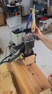 If you have a Domino you need a Domino Dock. Get one from @ramonartful Sometimes, especially with smaller parts, it’s easier to take the work to the tool than the tool to the work. For this job I only needed one mortise but imagine how fast it’d go if you were machining a bunch of pieces. This is a great addition to my Dominoes!! #festool #festooldomino #joinery #woodworking #woodjoints | Vondriska Works