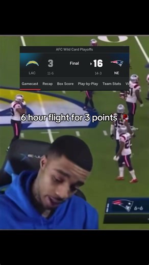 #nflplayoffs #patriots #chargers #flight #fyp | patriots vs chargers score