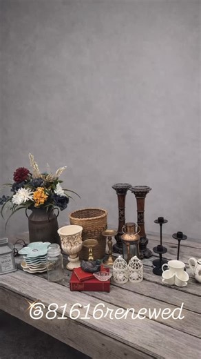 My Vintage Home on Instagram: "New décor loading… COMPLETE ✅ These pieces are officially AVAILABLE NOW 🤍 💬 Comment CLAIM below 📩 Or DM me for pricing + details First come, first serve — once it’s gone, it’s gone. #81616renewed #vintagedecor #secondhandstyle #vintagefinds #timelesstreasures"