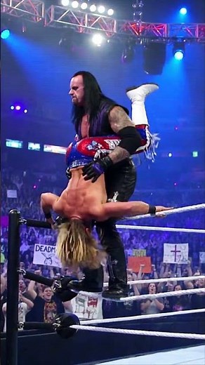 Undertaker Deliver a SHOCKING Tombstone from the Top Rope! #undertaker #shawnmichaels #wwe #wweuk