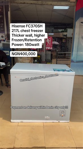 Hisense FC370SH 217L Chest Freezer - Exceptional Quality