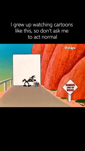 CLIPS | ️ Interesting fact: Wile E. Coyote and Road Runner (1949) — The creator of the series, Chuck Jones, followed a strict set of “laws” to... | Instagram