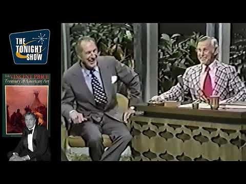 Vincent Price on The Tonight Show