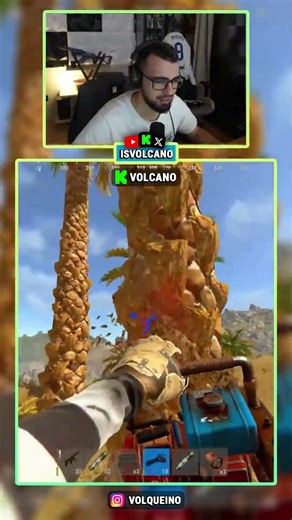 UN NIÑO ASUSTA A VOLCANO!! - #rust #rustgame #pvp #shorts