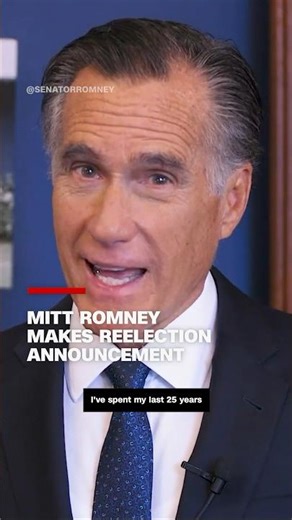 Romney makes reelection announcement