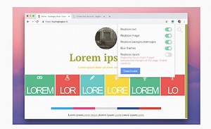 Loremizer te permite sustituir el texto e imágenes de una web con Lorem